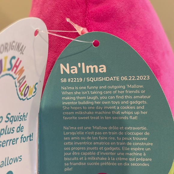NWT 8” Na’Ima the Hummingbird Squishmallow - Picture 6 of 6